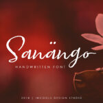 Sanango Font Poster 3