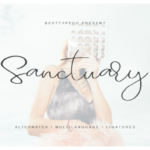 Sanctuary Font Poster 1