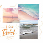 Sand Beach Font Poster 6