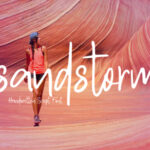 Sandstrom Font Poster 1