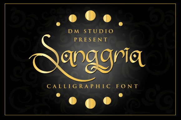 Sanggria Font Poster 1