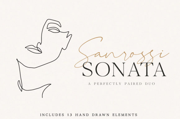 Sanrossi Sonata Duo Font