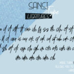 Sansi Type Duo Font Poster 9