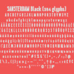 Sansterdam Font Poster 5