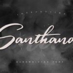 Santhana Font Poster 1