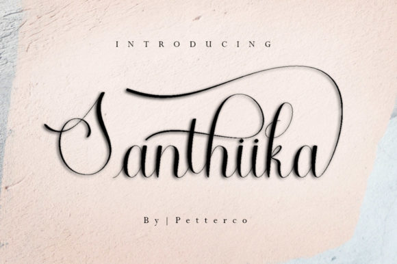 Santhiika Font Poster 1