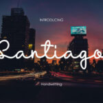 Santiago Font Poster 1