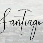 Santiago Font Poster 1