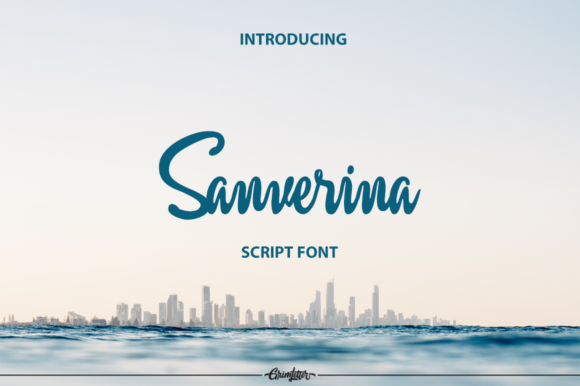 Sanverina Font Poster 1