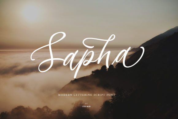 Sapha Font Poster 1