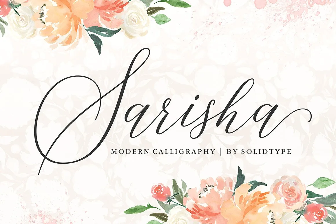 Sarisha Font Sarisha Font Poster 1