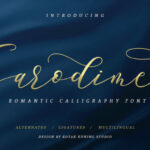 Sarodime Font Poster 1