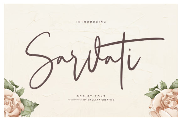 Sarvati Font Poster 1