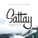 Sattay Font Poster 1