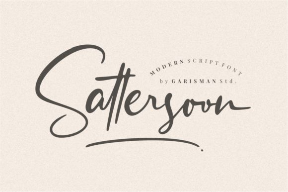 Sattersoon Font