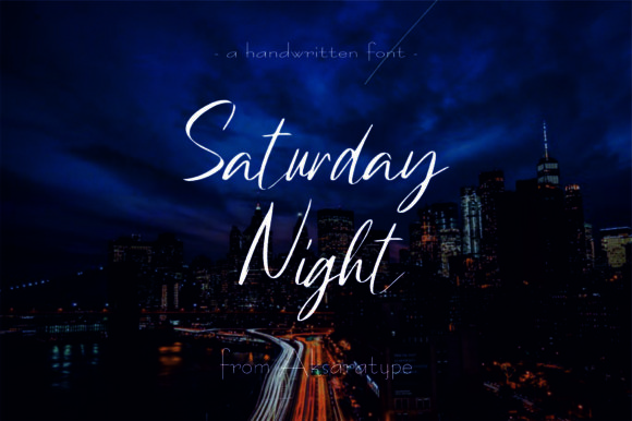 Saturday Night Font