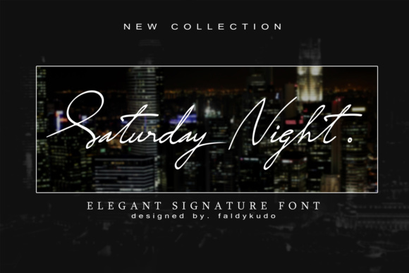 Saturday Night Font