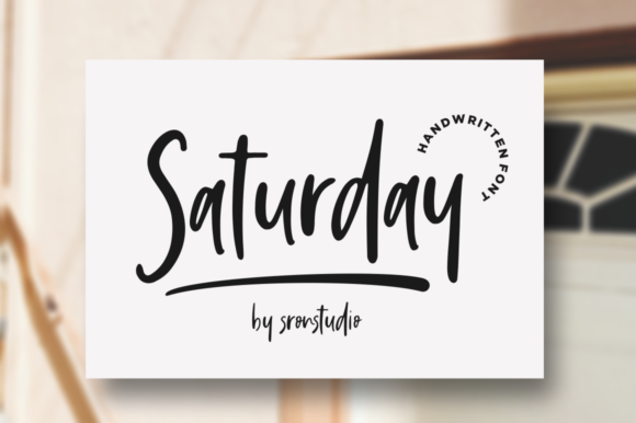 Saturday Vibes Font