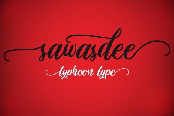 Sawasdee Font Poster 1
