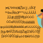 Say What Font Poster 5
