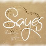Sayes Font Poster 1