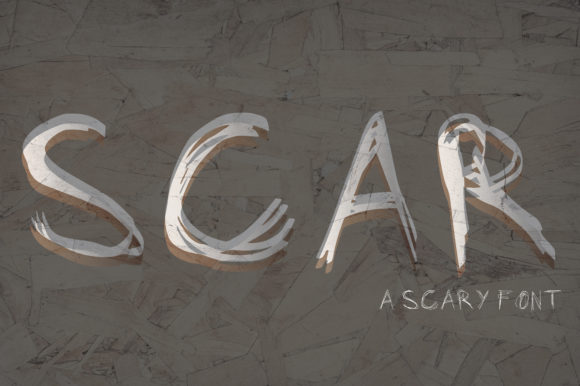 Scar Font