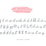 Scarlet Whaleys Font Poster 9