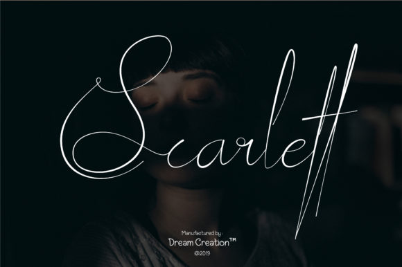 Scarlett Font Poster 1