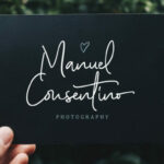 Scarlette Script Font Poster 9