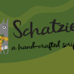 Schatzie Font Poster 1