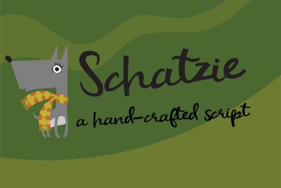 Schatzie Font Poster 1