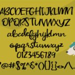 Schatzie Font Poster 2
