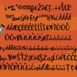 Schatzie Font Poster 3