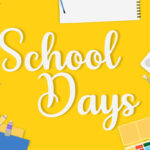 School Days Font Poster 1