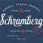 Schramberg Font Poster 1