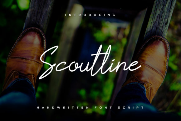 Scoutline Font Poster 1