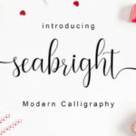 Seabright Script Font Poster 1
