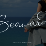 Seaward Font Poster 1