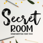 Secret Room Duo Font Poster 1