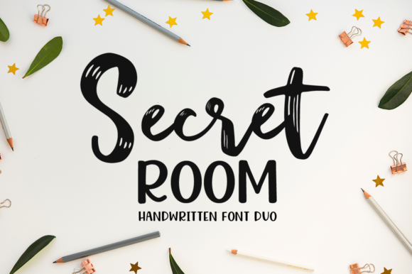 Secret Room Duo Font Poster 1