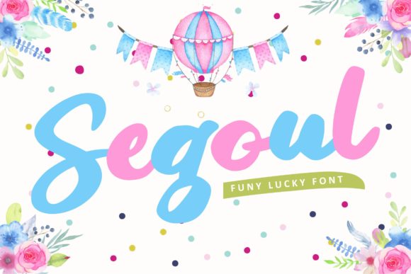 Segoul Font Poster 1