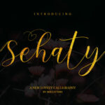 Sehaty Font Poster 1