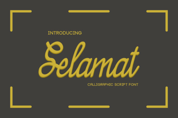 Selamat Font