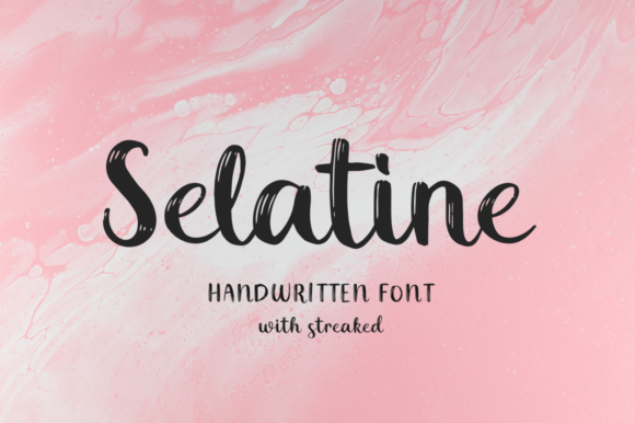 Selatine Font Poster 1