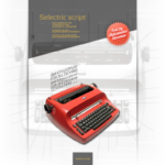 Selectric Script Font Poster 1