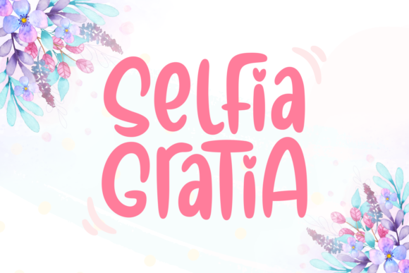 Selfia Gratia Font Poster 1