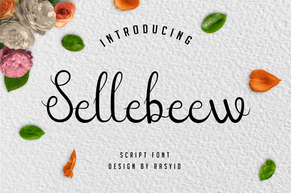 Sellebeew Font Poster 1