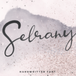 Selrany Font Poster 1