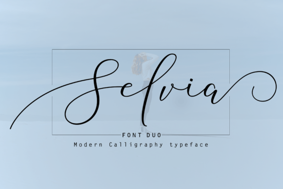 Selvia Duo Font Poster 1