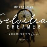 Selvilia Dreamer Font Poster 1
